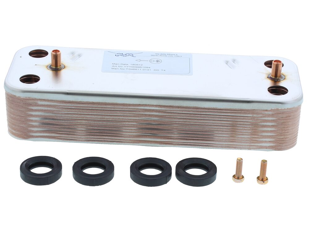 Baxi 7225723 DHW 16 Plates Heat Exchanger - Duo - Tec/Platinum/Main Combi