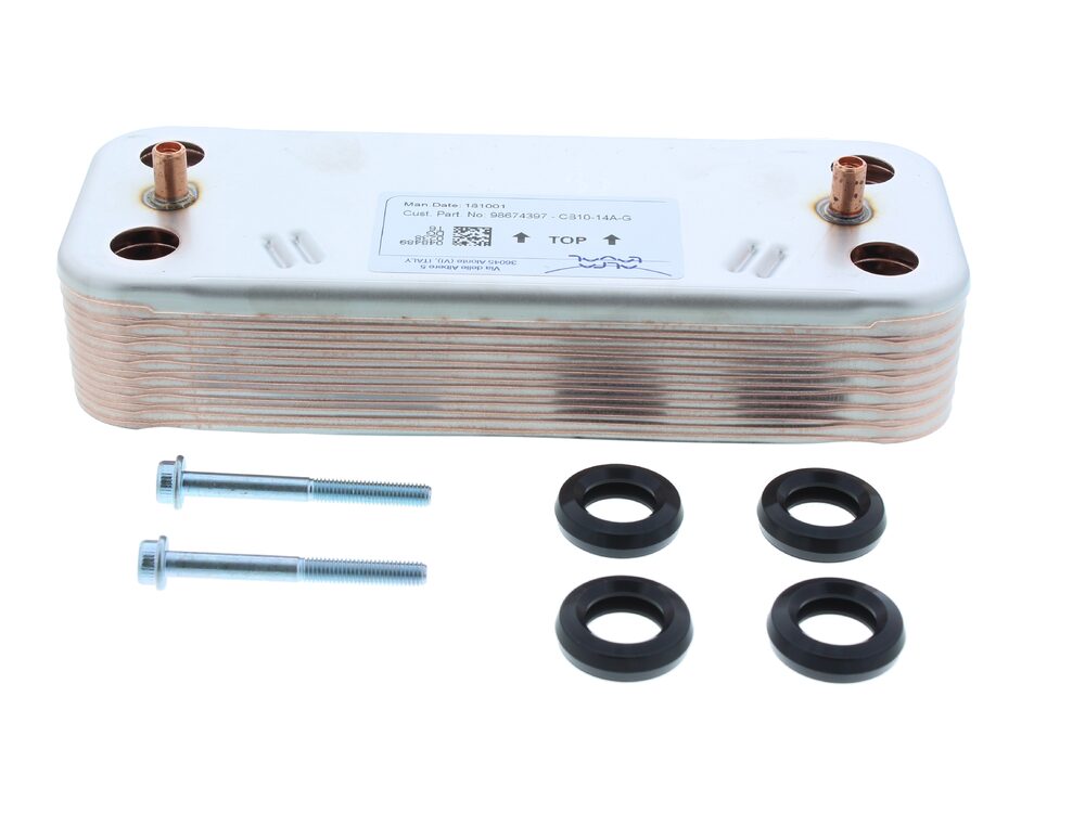 Ideal 177530 Plate Heat Exchanger Kit - Logic +/Logic Combi