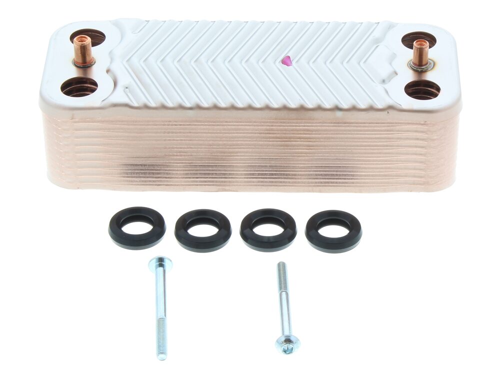 VIESSMANN 7828746 PLATE HEAT EXCHANGER, 20 PLATES DHW