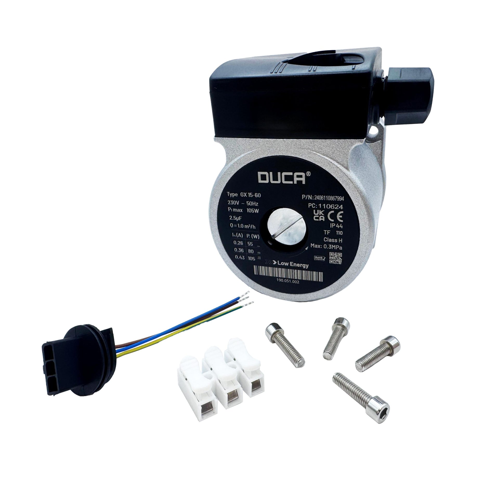 Grundfos Duca Boiler Pump Universal (GX 15-60)