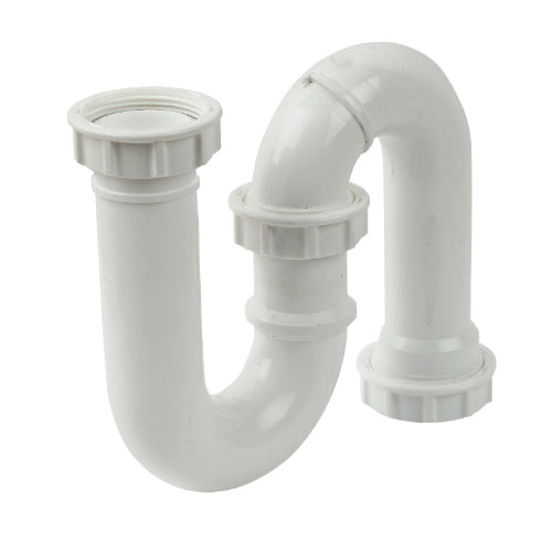 Floplast white S trap 76mm seal x 32mm TS37