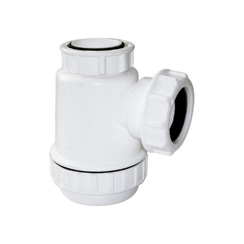 Floplast white bottle trap 38mm seal x 32mm TB33