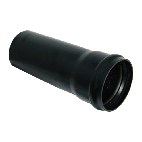 Floplast 110mm single socket soil pipe 3m black SP3