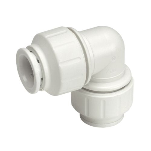 JG Speedfit white elbow 15mm