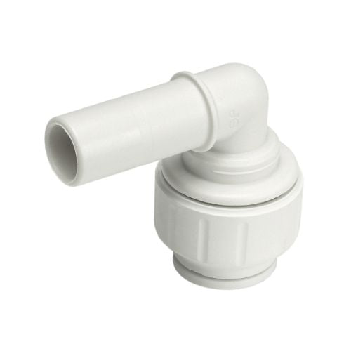 JG Speedfit white stem elbow 15mm