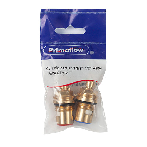 PrimaPack Ceramic Cartridge Short 3/8"-1/2" VS04 PK2
