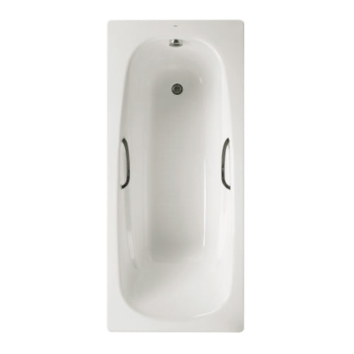 (B100) Roca Carla 1600x700mm A/S 2th Steel Bath