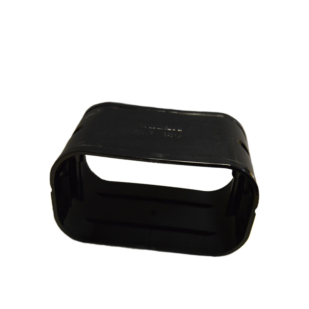 Pump House (Inaba) Black 140mm x 90mm External ASHP Trunking Straight Connector