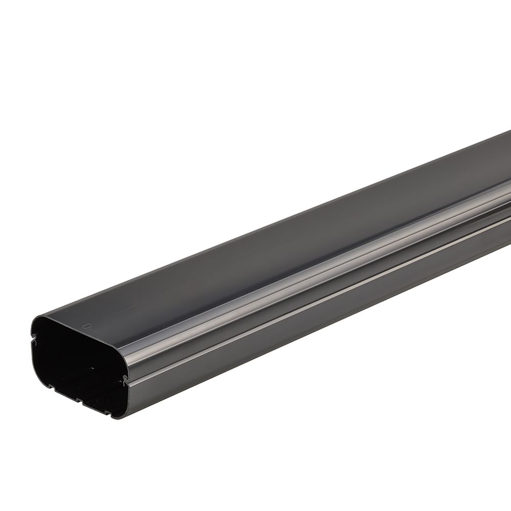 Pump House (Inaba) Black 140mm x 90mm x 2 Metre External ASHP Trunking
