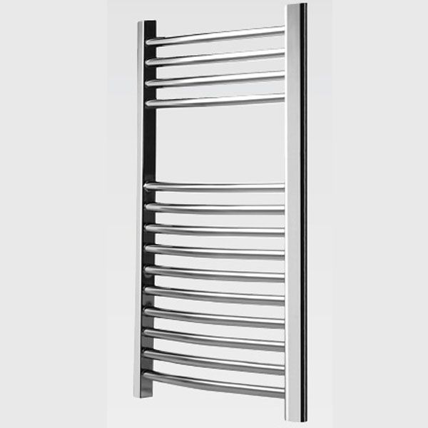 Curved Chrome, 1000 H X 400 W Towel Warmer
