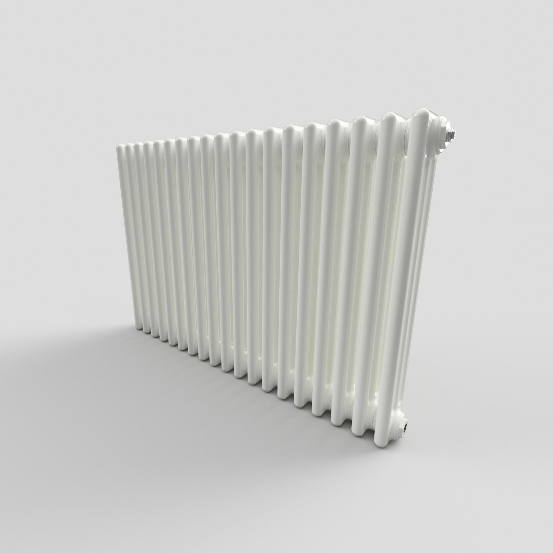 Revive - 600 H X 904 W 3 Column Horizontal White Radiator