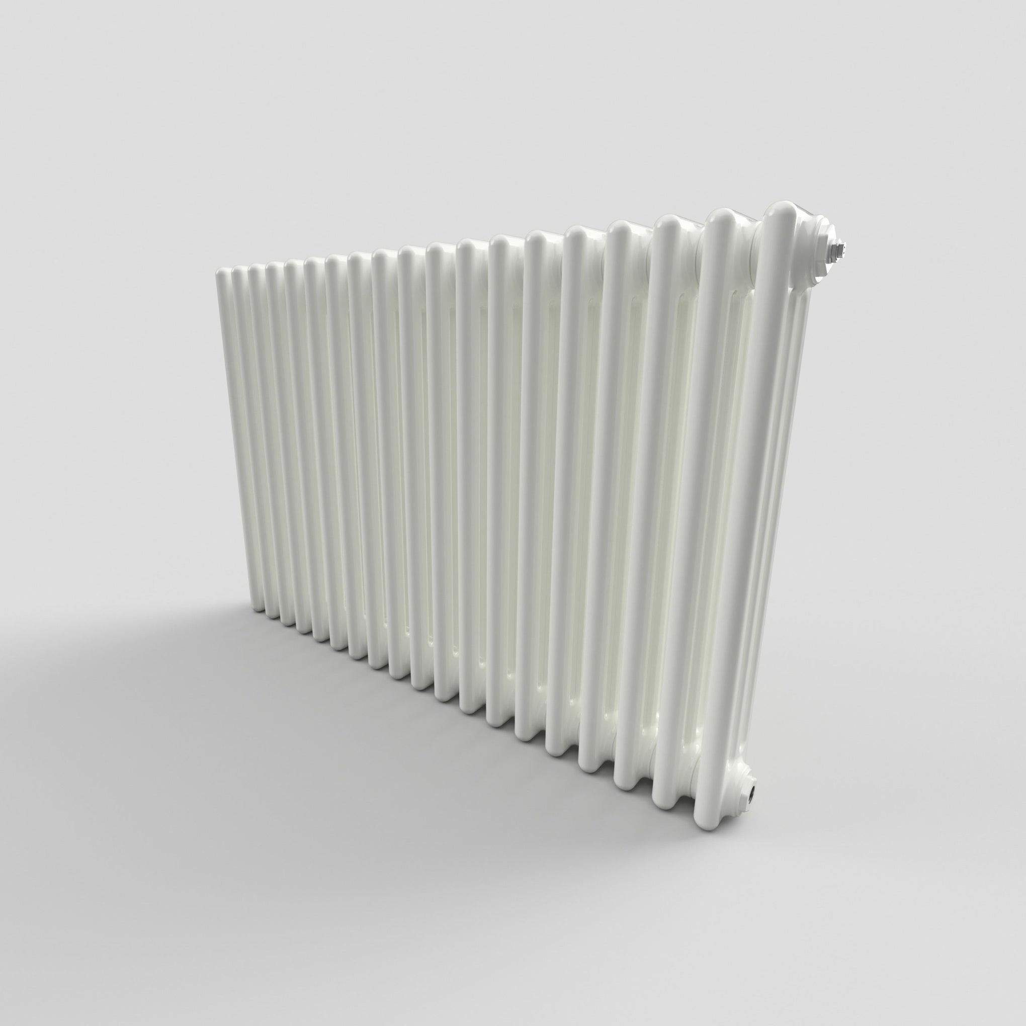 Revive - 600 H X 904 W 3 Column Horizontal White Radiator