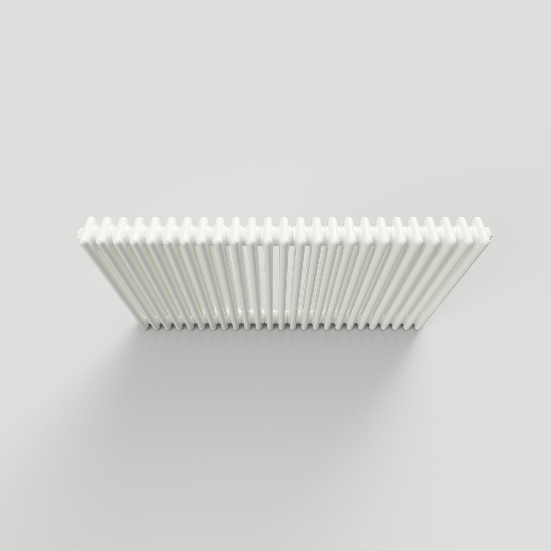 Revive - 600 H X 904 W 3 Column Horizontal White Radiator