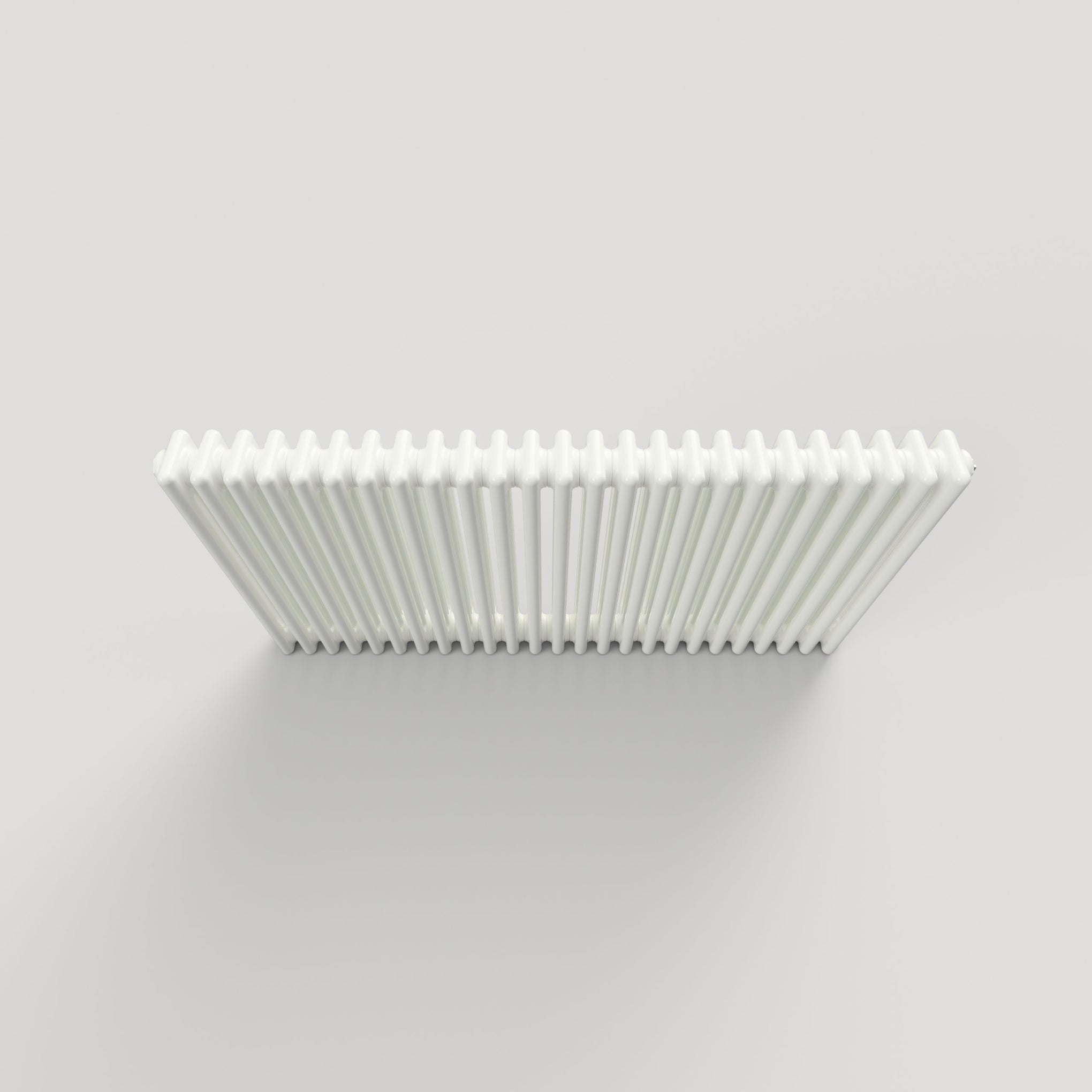 Revive - 600 H X 904 W 3 Column Horizontal White Radiator
