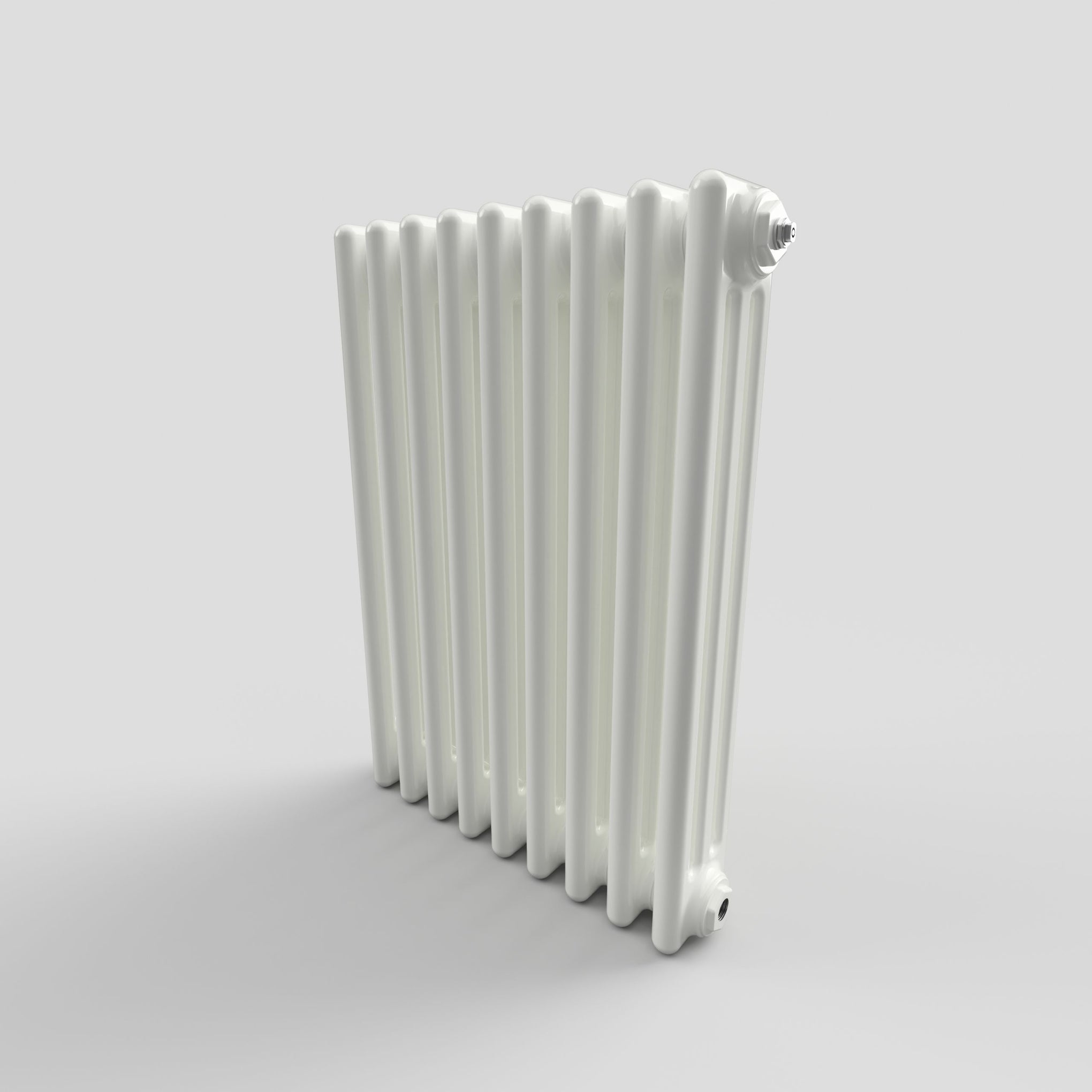 Revive - 600 H X 444 W 3 Column Horizontal White Radiator